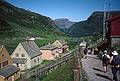 August 5, 1997 - Finse to Flm via Myrdal, Norway.<br />Myrdal, starting point of hike to Flm.