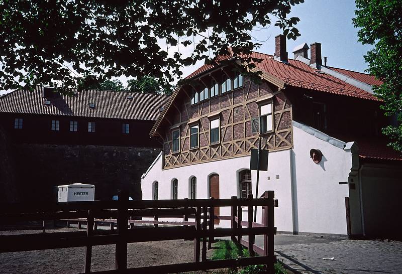 August 10, 1997 - Oslo, Norway.<br />Old building in Akerhus Slott (castle).