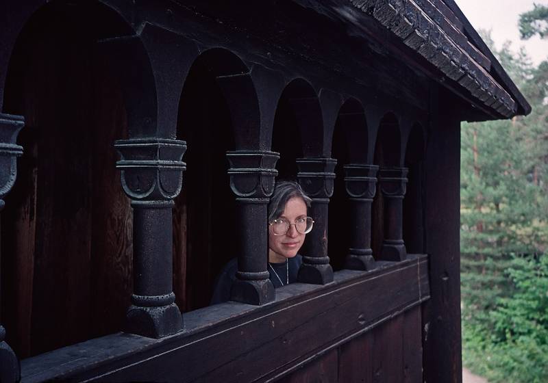 August 10, 1997 - Norwegian Folk Museum , Oslo, Norway.<br />Joyce.