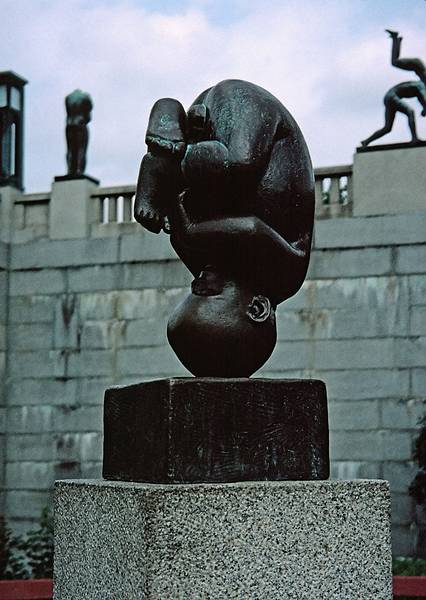 August 11, 1997 - Vigeland Park, Oslo, Norway.