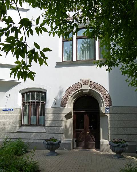 Along Elizabetes Street.<br />June 1, 2011 - Riga, Latvia.