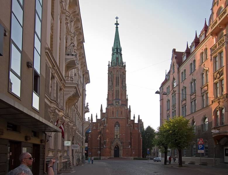 St. Gertrude Lutheran Church.<br />June 1, 2011 - Riga, Latvia.