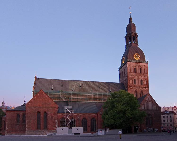 Rigas Doms (Cathedral).<br />The church in which I was baptized.<br />June 2, 2011 - Riga, Latvia.