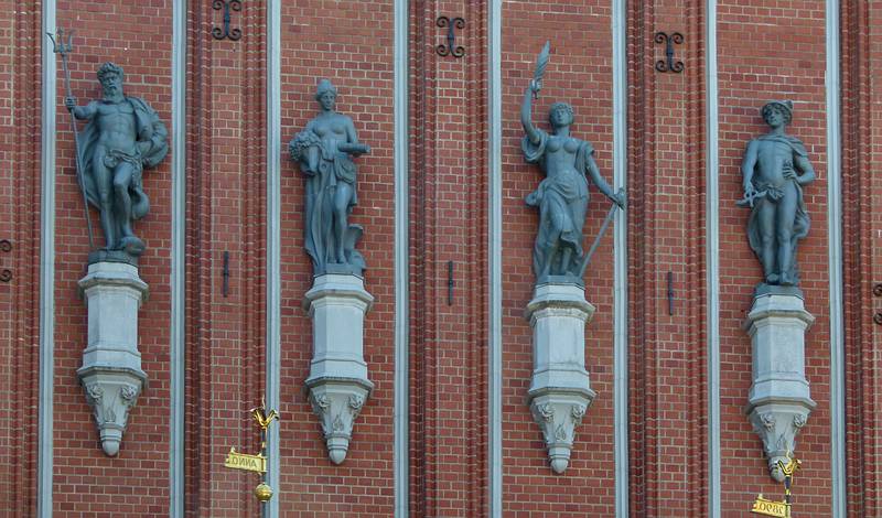 House of the Blackheads (Melngalvju nams).<br />June 3, 2011 - Riga, Latvia.