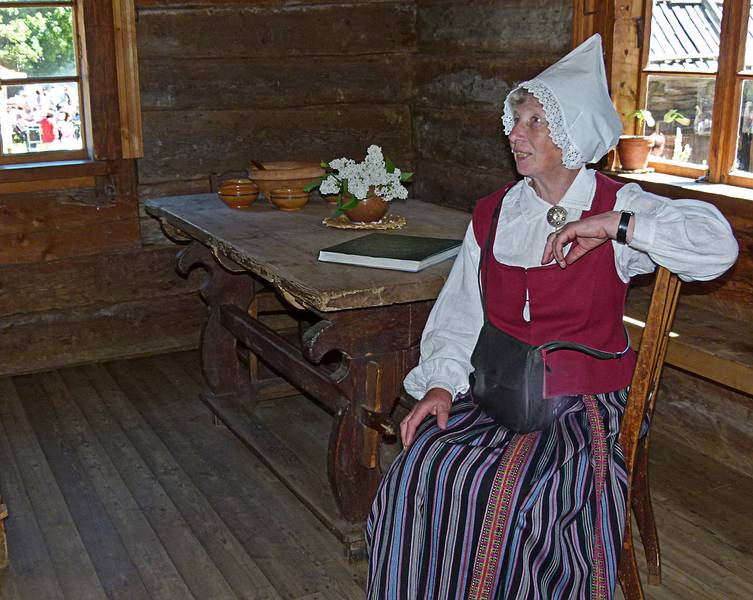 Arts and crafts fair at the Latvian Ethnographic Open Air Museum.<br />June 4, 2011 - Riga, Latvia.