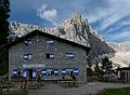 Looking S from the hut.<br />July 30, 2011 - Rifugio Vandelli, E of Cortina, Italy.